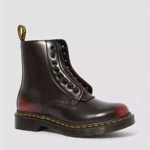 Dr. Martens 1460 Pascal Leather Zipper Boots